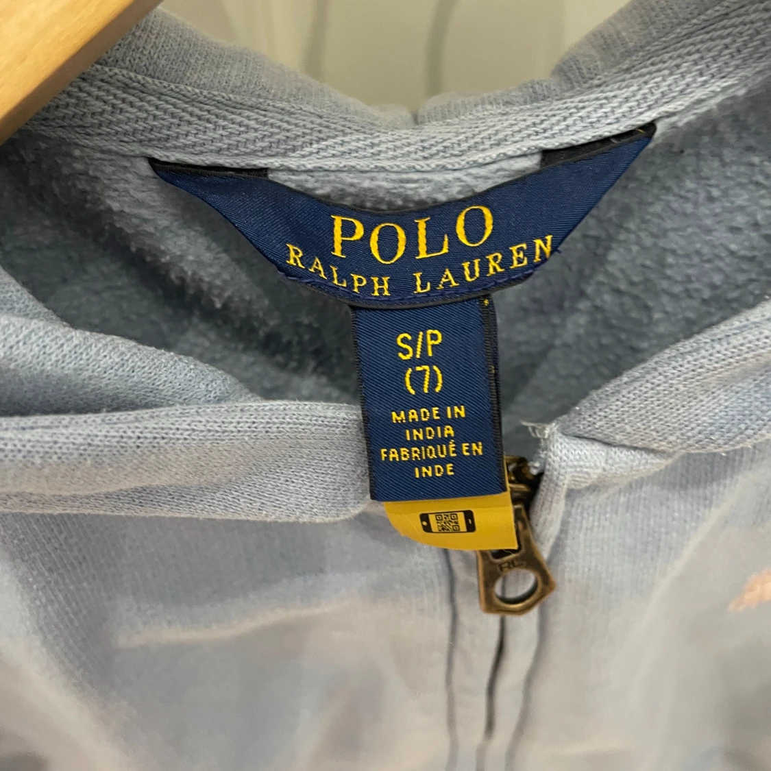 Ljusblå hoodie från Polo Ralph Lauren  - 2