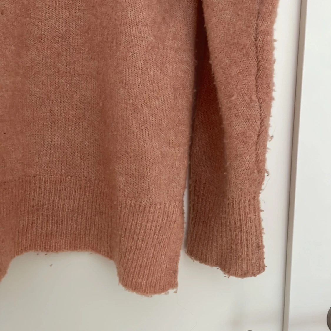 Rosa stickad tröja från Amisu - 3