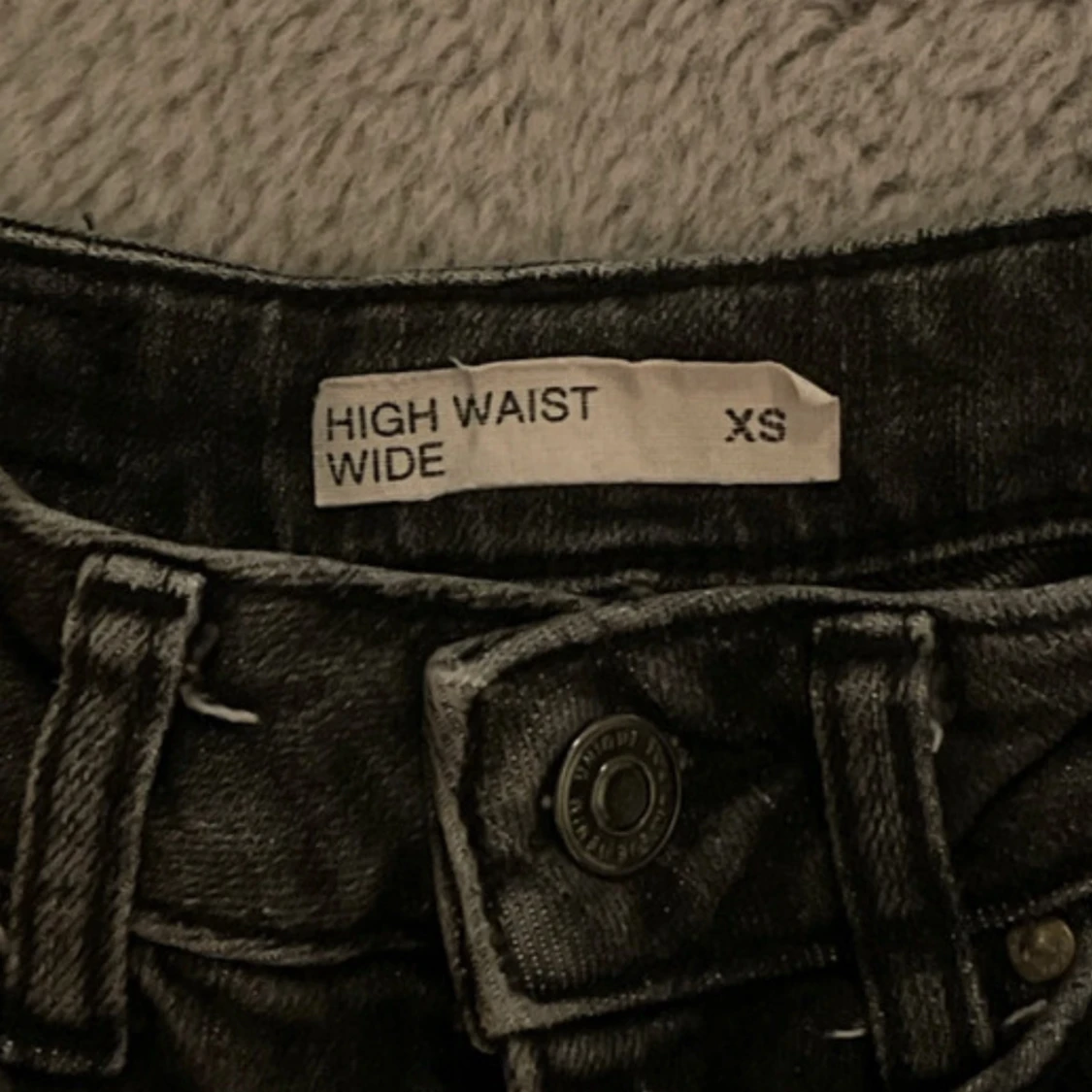 Highwaisted straight petite jeans - 2