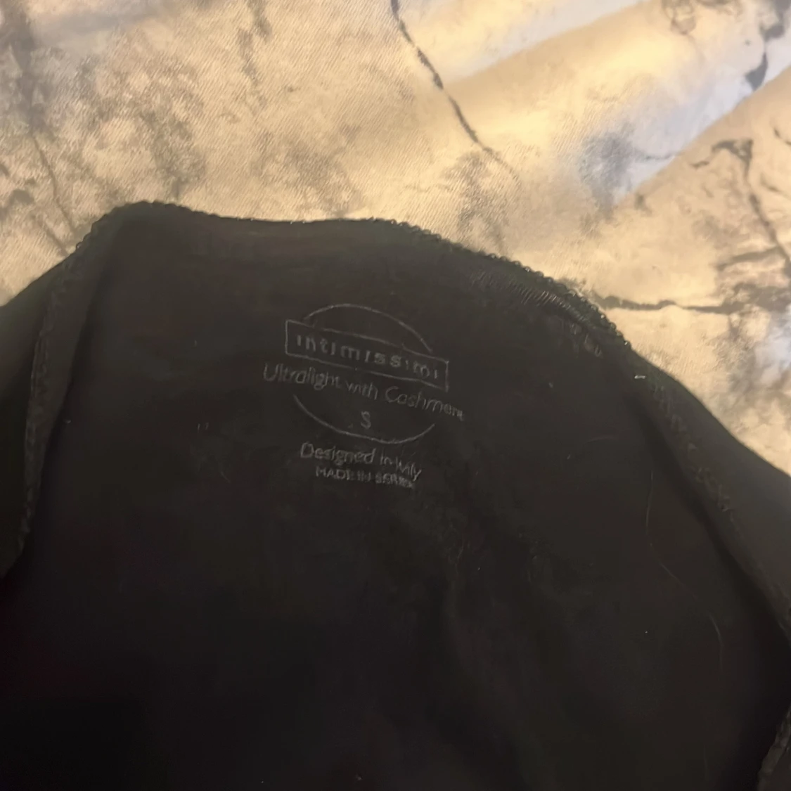 Svart långärmad topp från Intimissimi - 1