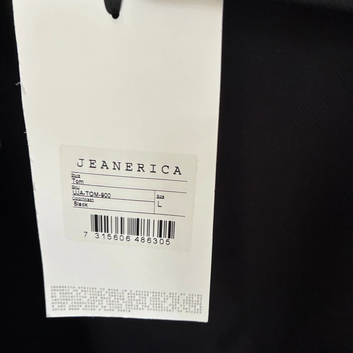 Svart overshirt från Jeanerica, L - 3