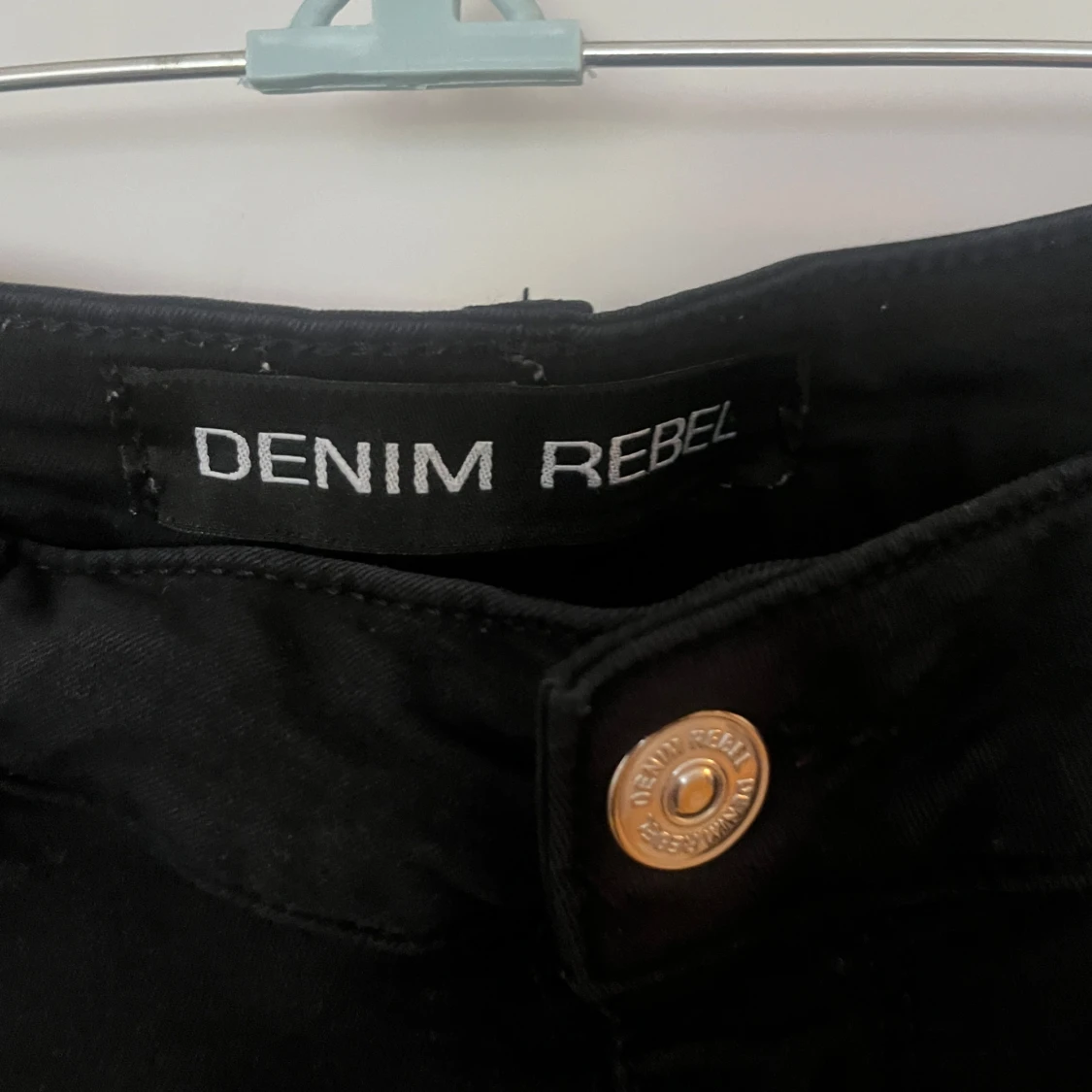 Svarta skinny jeans från Denim Rebel stl 42 - 2