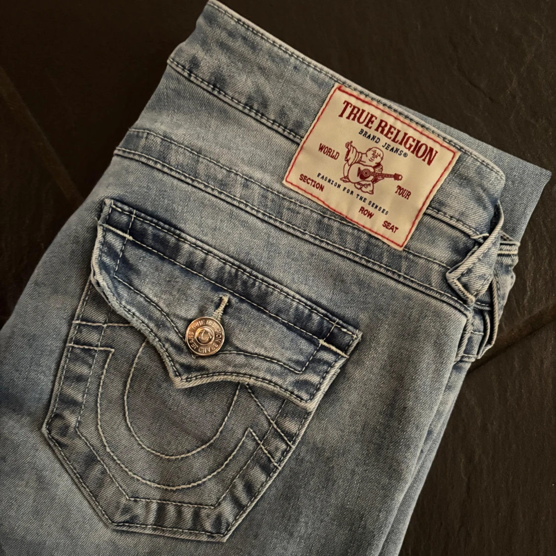 True Religion Joey Low Rise Flare jeans