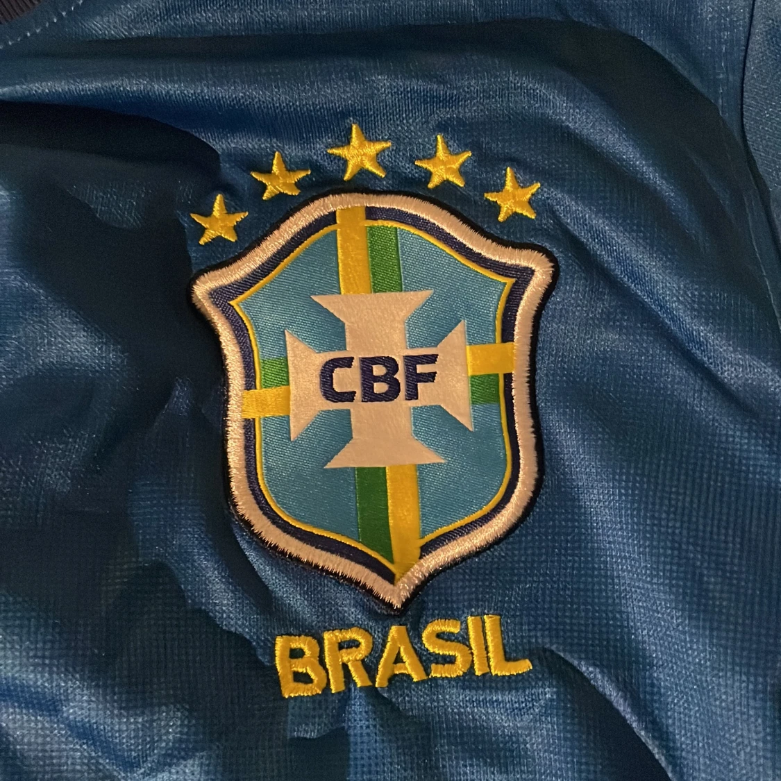 Blå Brasilien Nike x Stüssy fotbollströja - 2