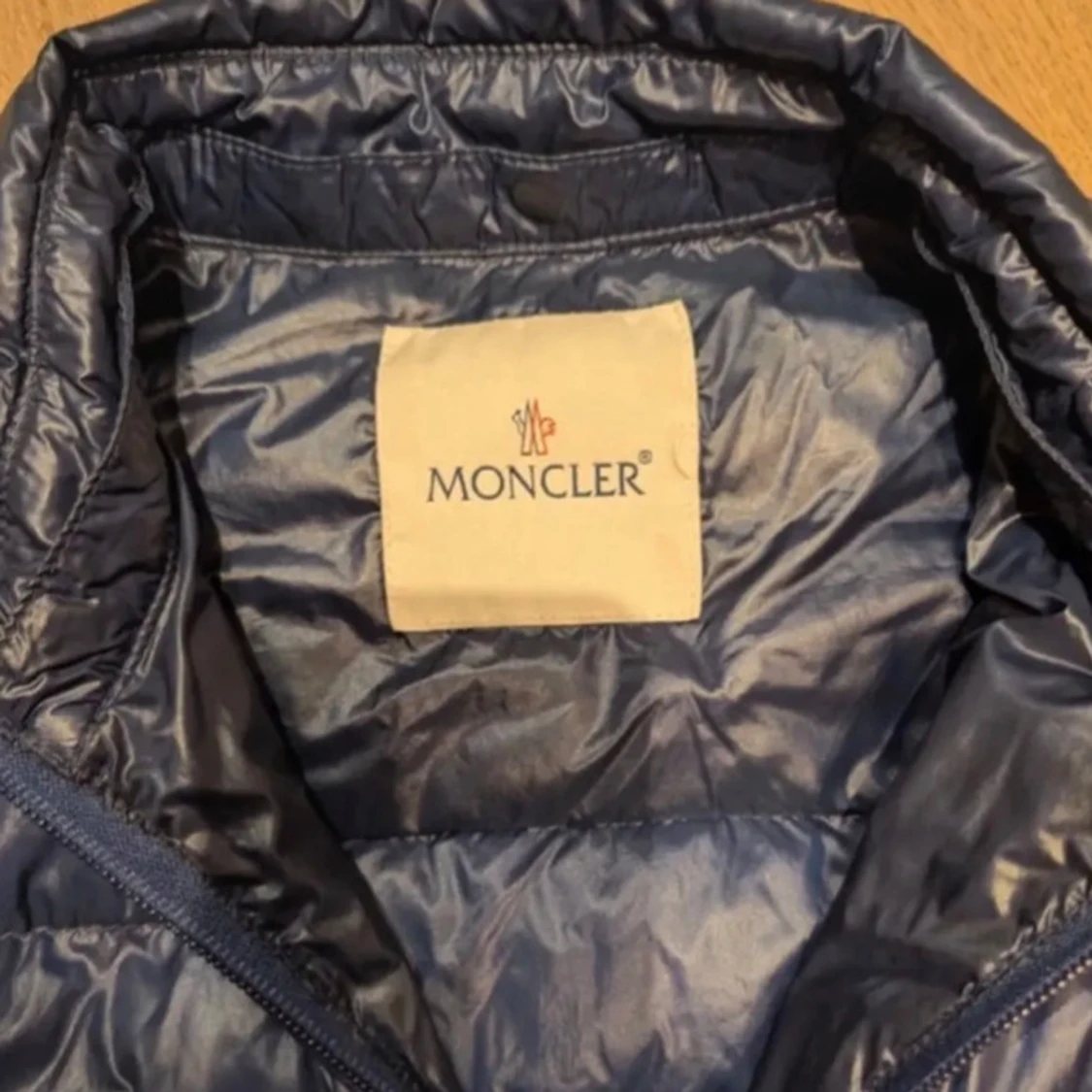 Marinblå moncler jacka - 2
