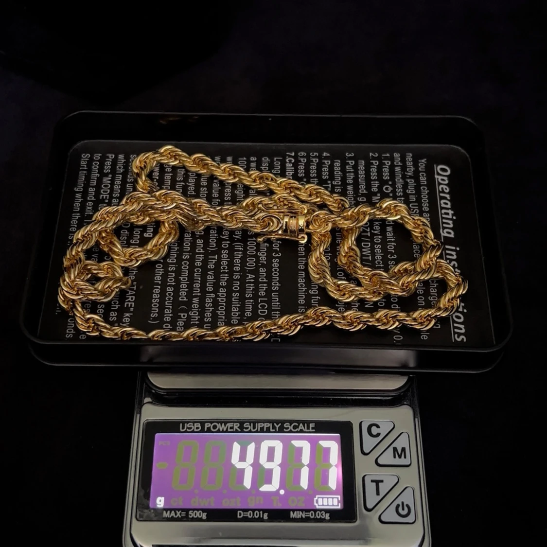 Cordell Halsband Äkta 14K Guldplätering - 3