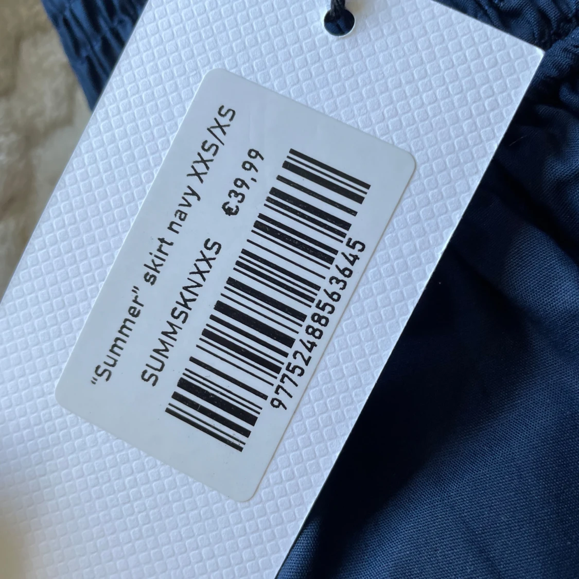 Marinblå volangkjol Meet Me There - 2