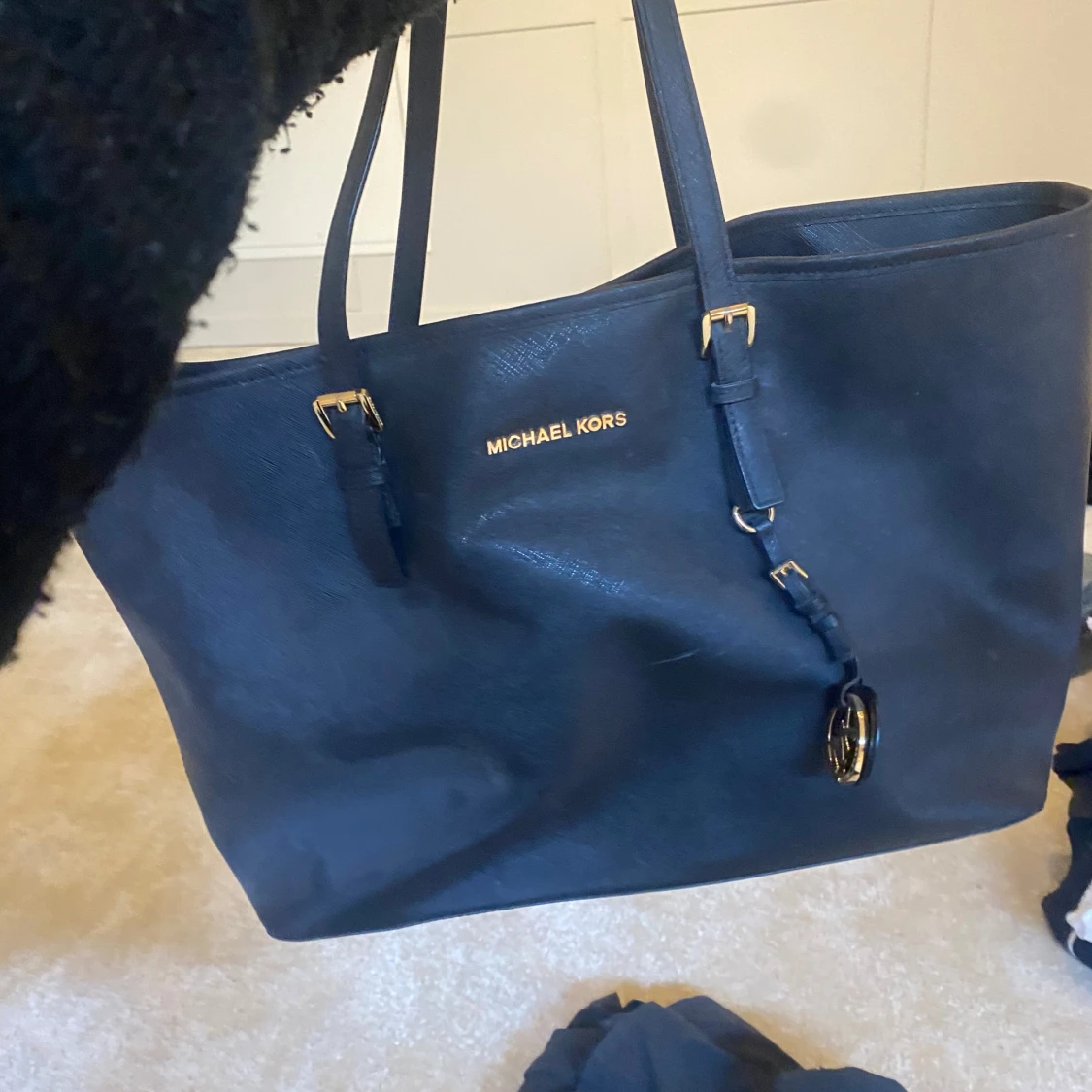 Svart axelväska från Michael Kors