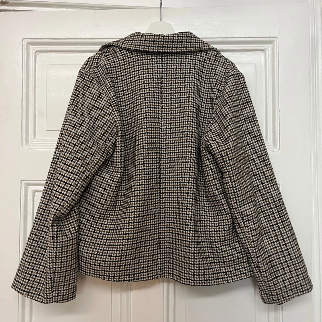 Rutig kort kappa från Object - 1