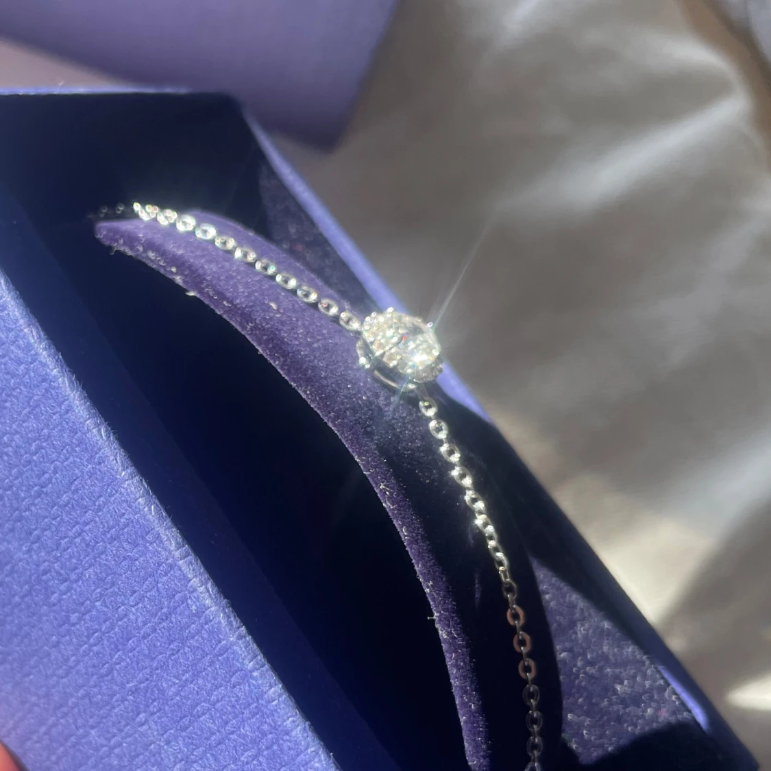 Silverarmband från Swarovski - 2