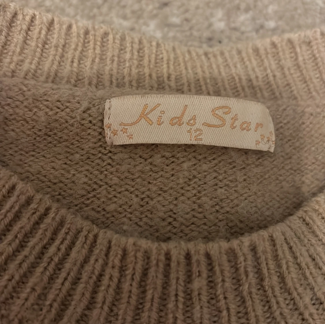 Beige stickad tröja från Kids Star - 3