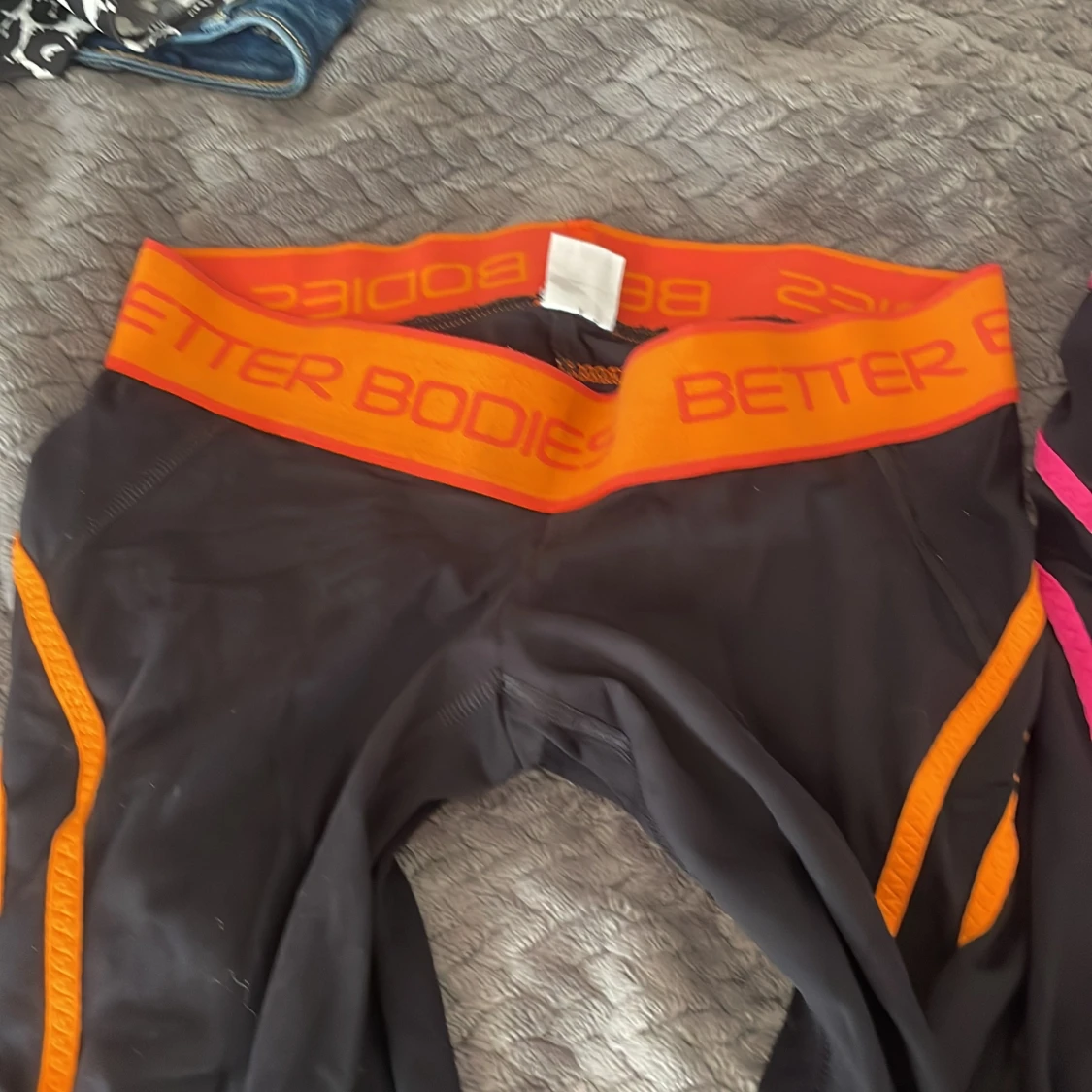 Better Bodies tights svart med färgdetaljer - 2