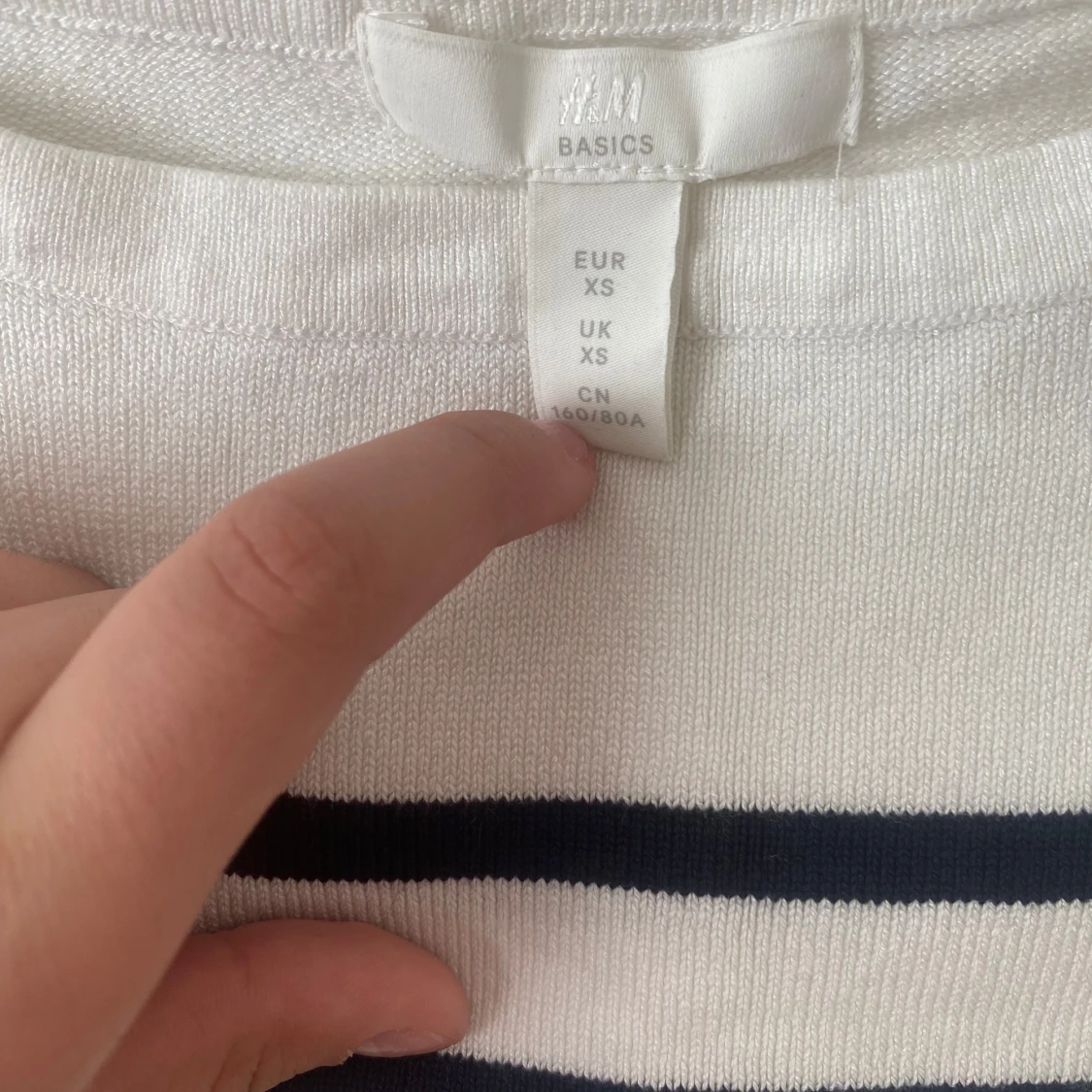 Randig långärmad tröja från H&M - 2