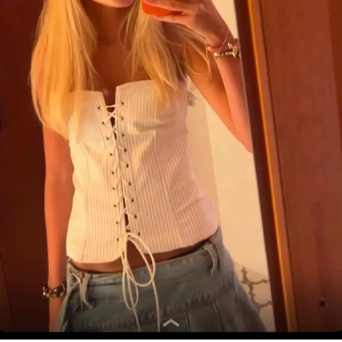 Slutsåld korsett topp zara  - 1