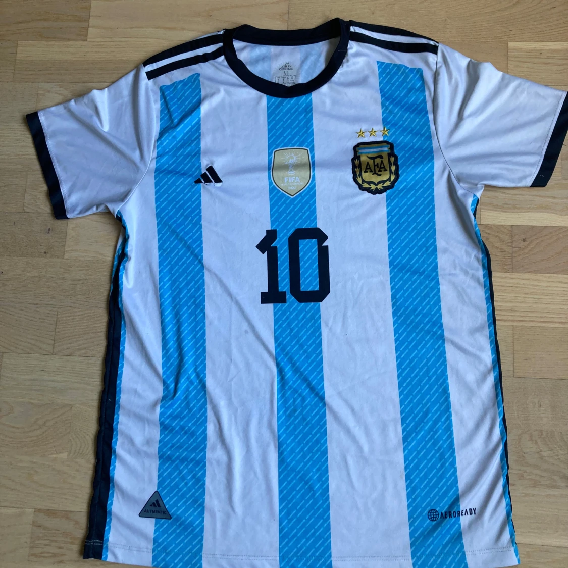 Argentina Messi 10 Adidas fotbollströja