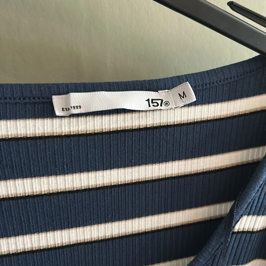 Randig långklänning från 157 - 2