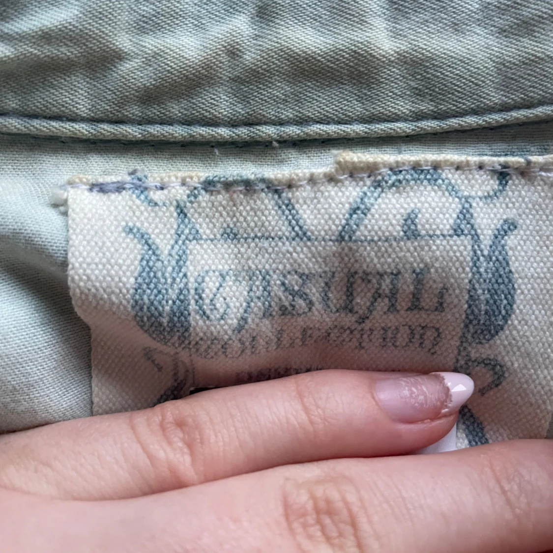 Jeansskjorta vintage - 3