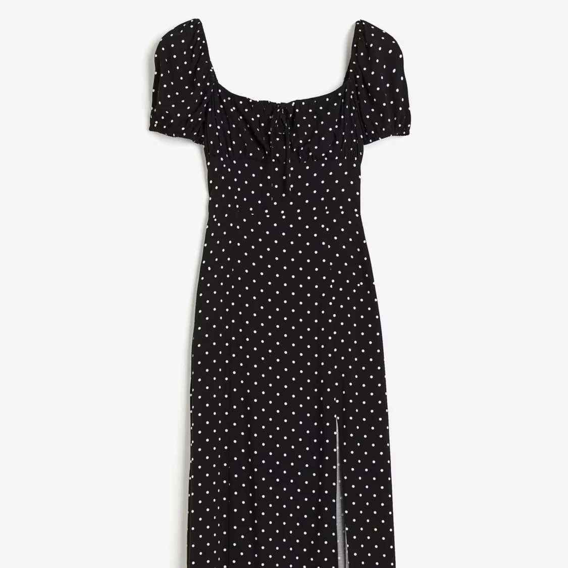 SÖKER MIDIKLÄNNING MED PUFFARM HM