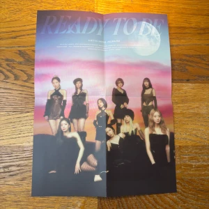 Twice poster  - Från Twice Ready To Be Digipack album!