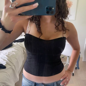 Bandeau topp - Ribbad bandeau topp som sitter som en smäck!!🥰🥰