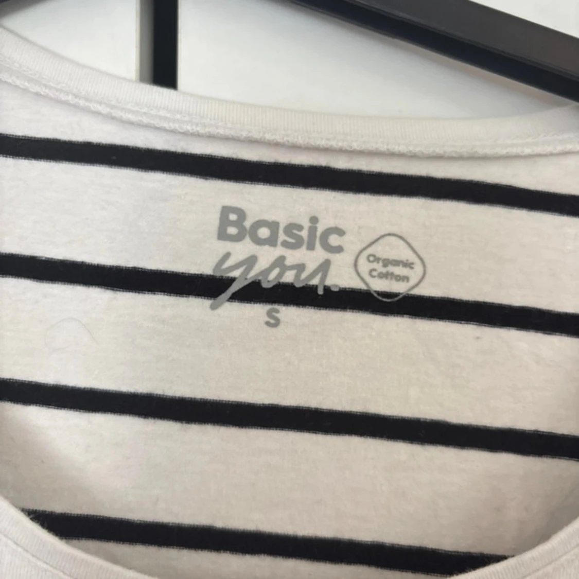 Randig långärmad tröja Basic You - 2