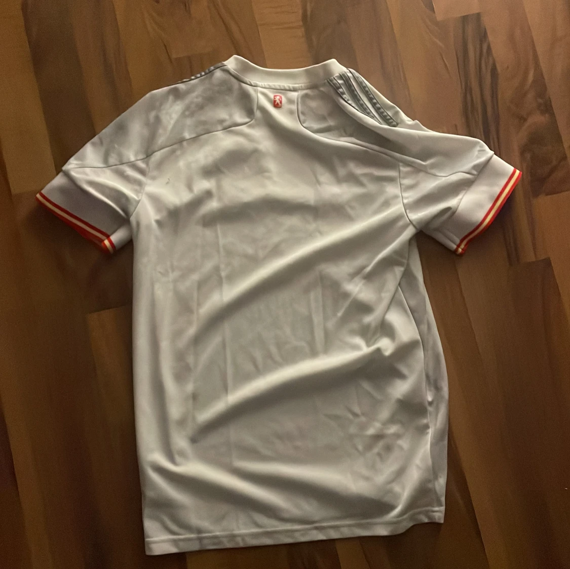 Vit Spanien fotbollströja Adidas S - 3