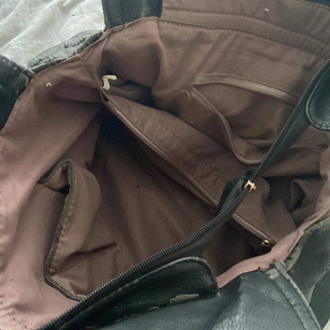 Sliten vintage väska - 2