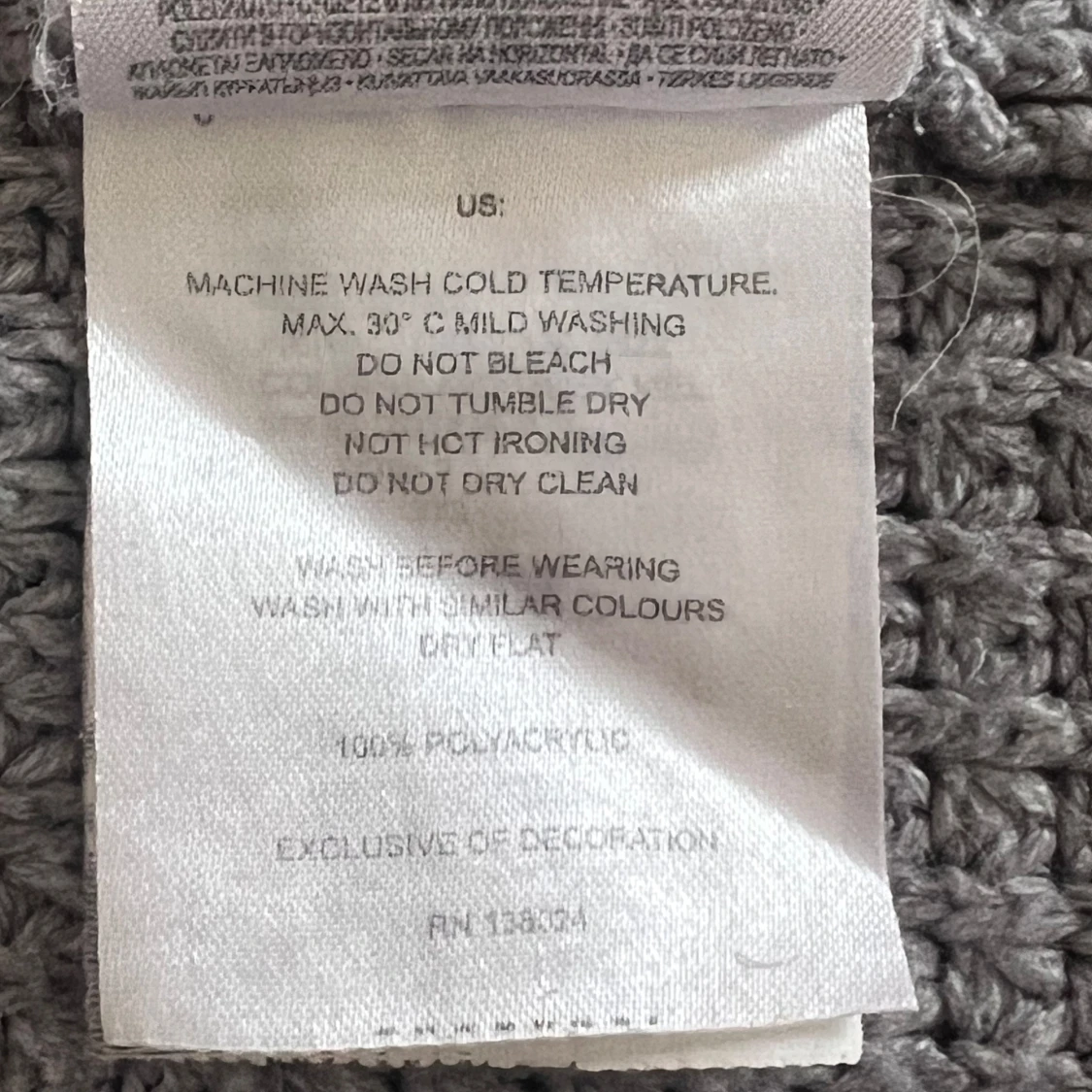 Grå stickad tröja från FB Sister - 4