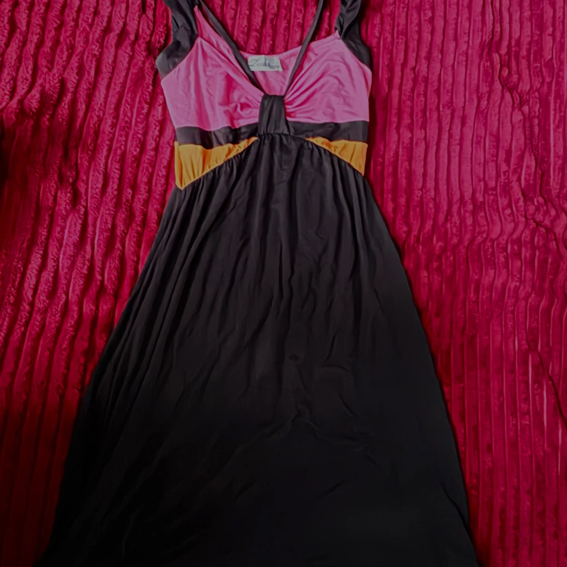 Färgglad långklänning från Toda Woman - 1