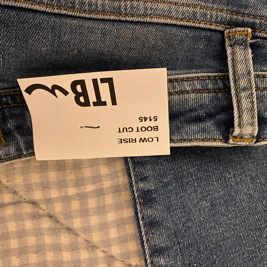 Blå bootcut jeans från LTB - 1