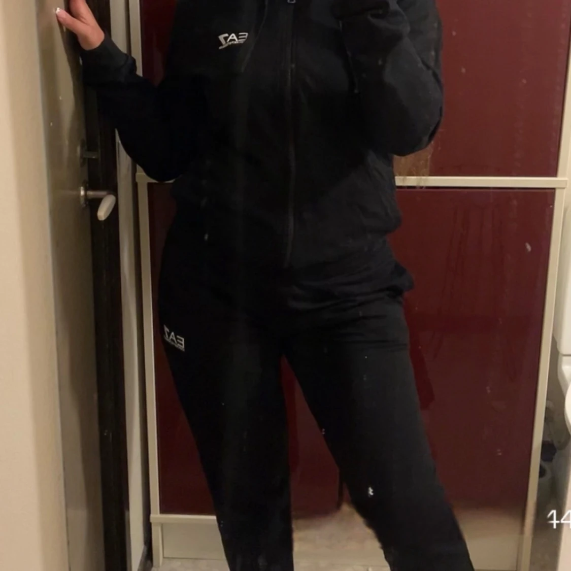 Svarta EA7 mjukisbyxor - 4