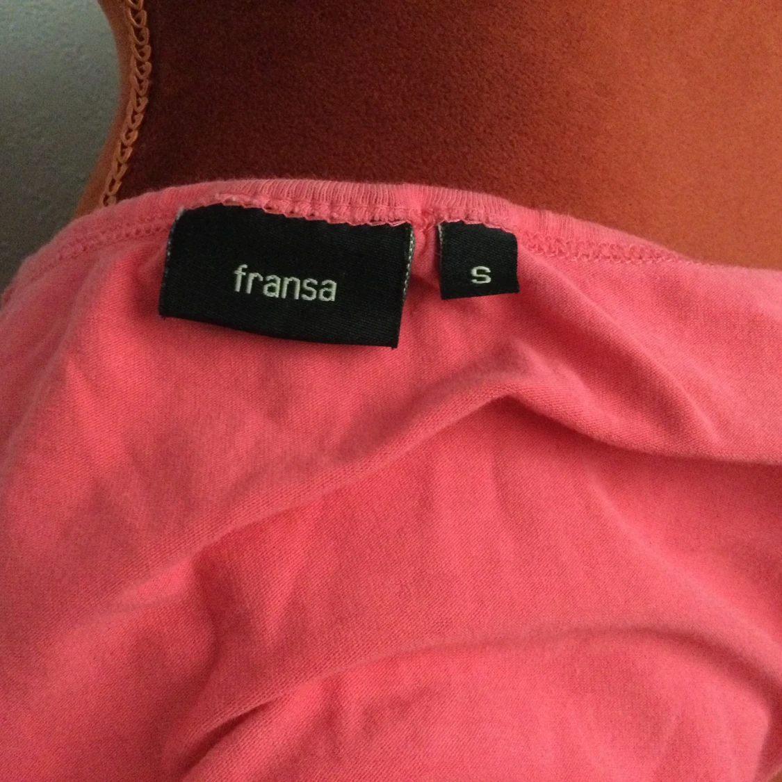 Rosa kortklänning från Fransa S - 3