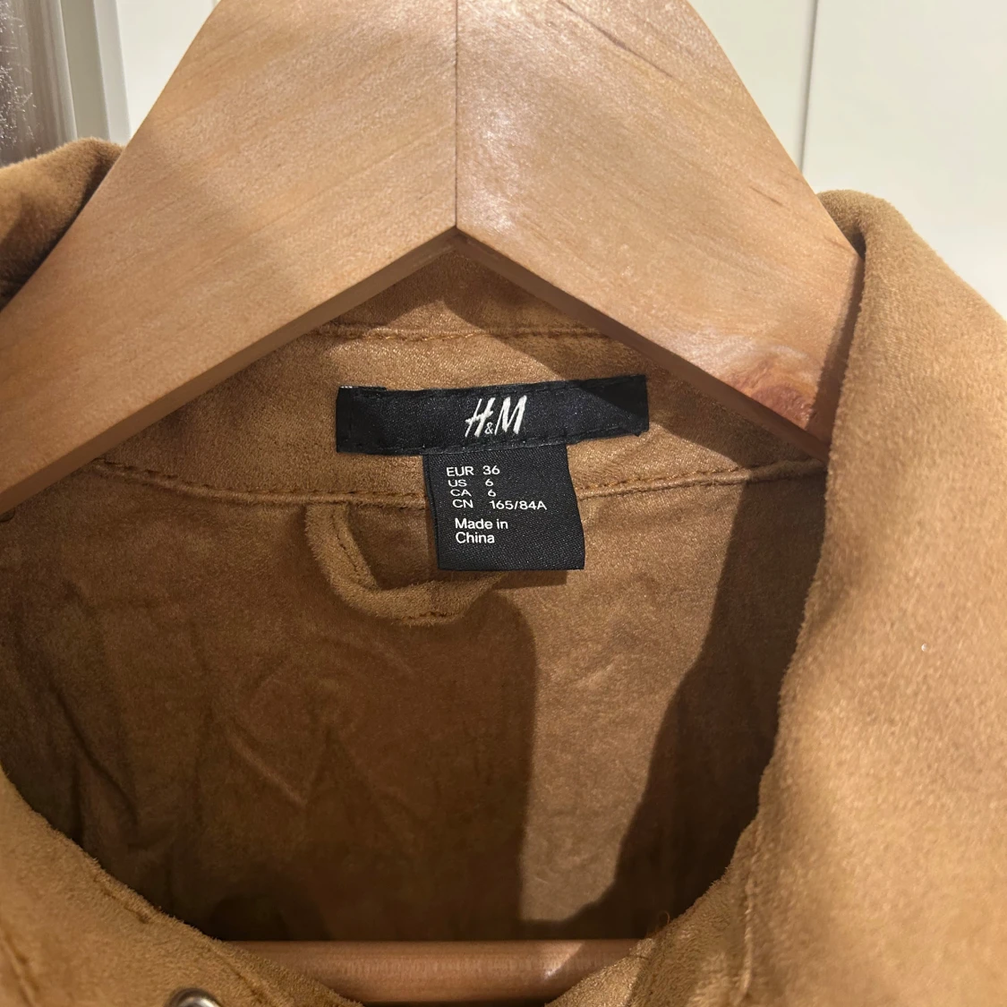 Brun mocka skjorta från H&M - 2