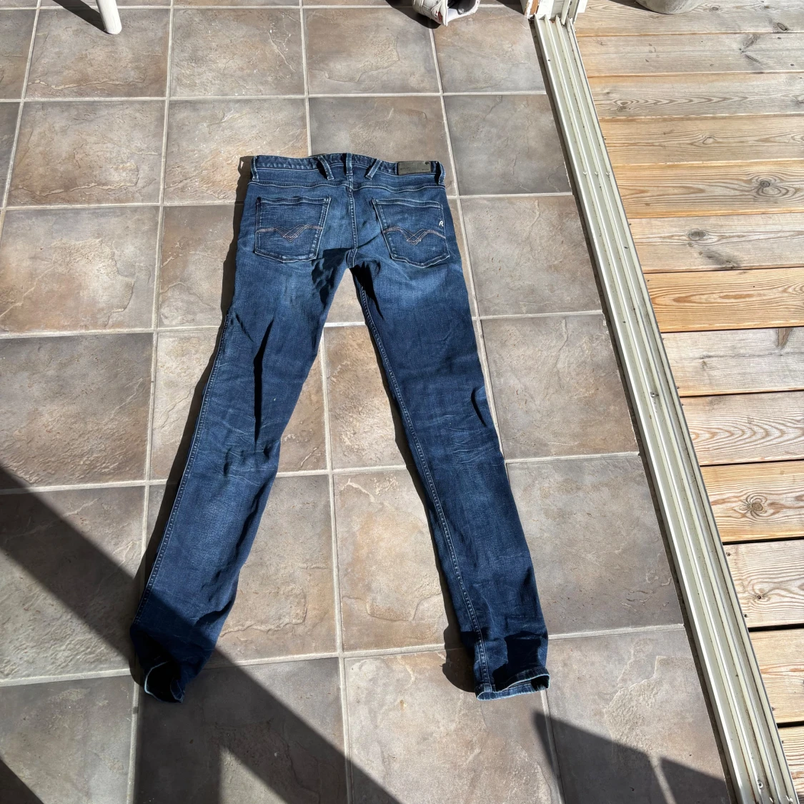 Blå Replay jeans, storlek 30 - 2