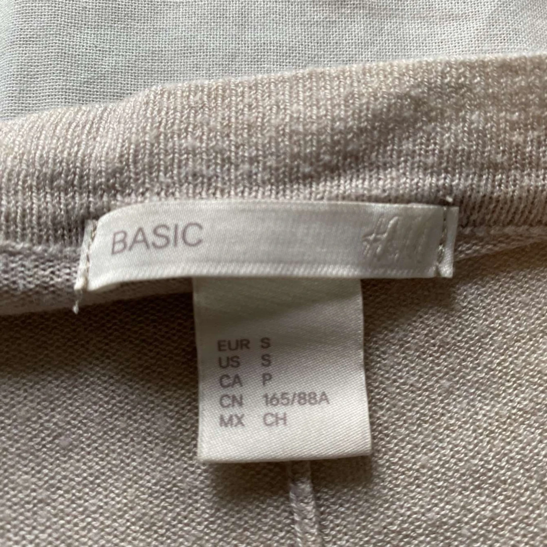 Beige kofta från H&M BASIC, stl S - 2