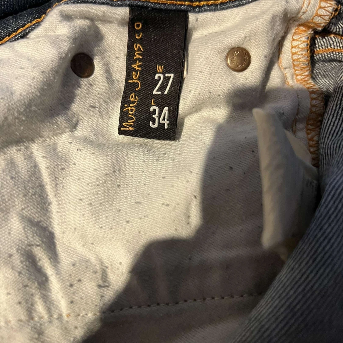 Blåa Nudie Jeans  - 2