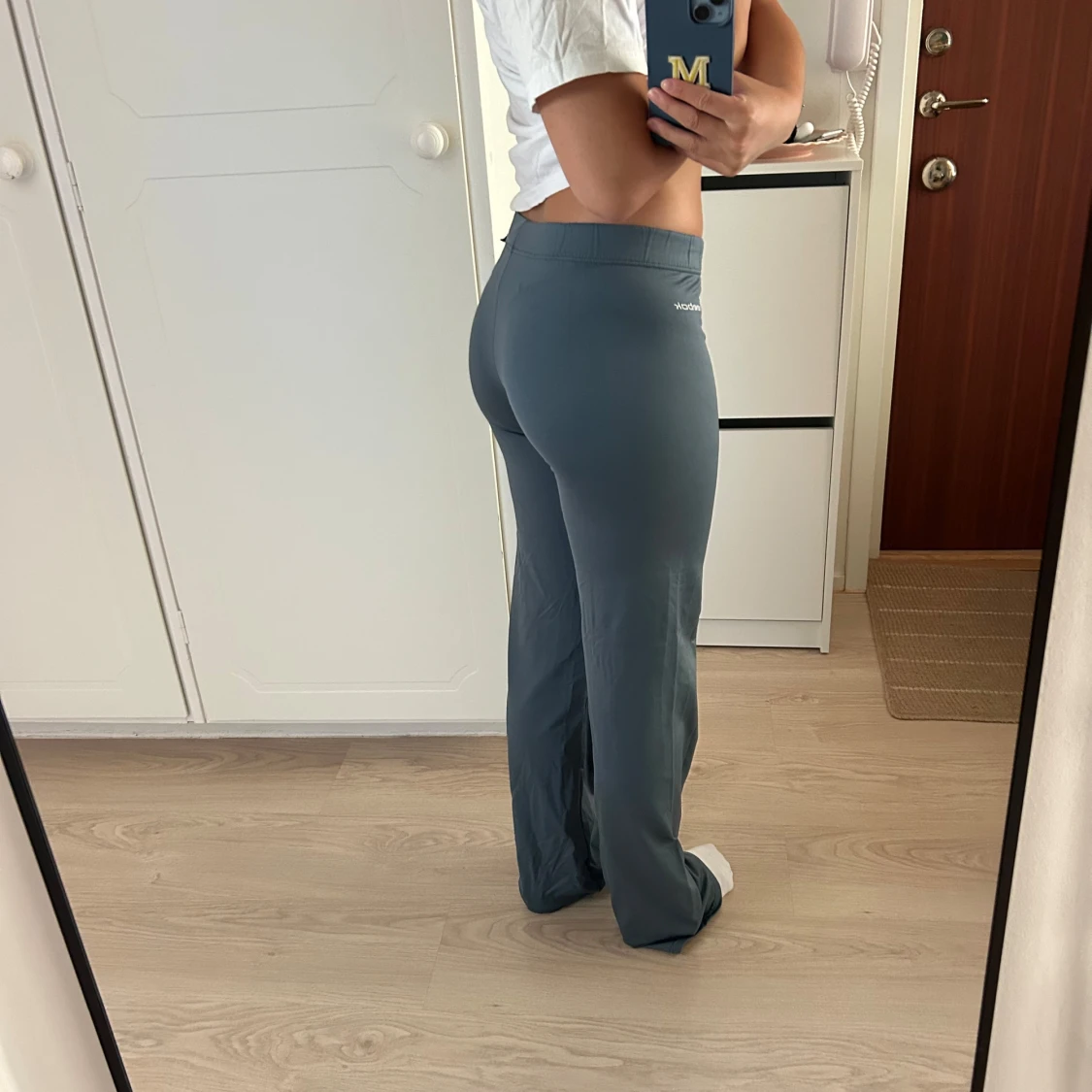 Gråblå yogapants Reebok  - 1