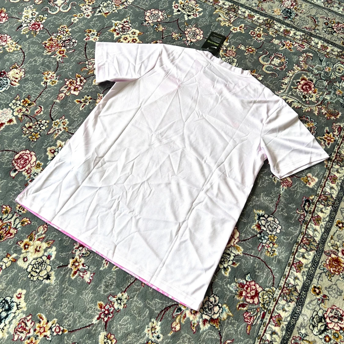 Vit och rosa Brasilien Nike fotbollströja - 4