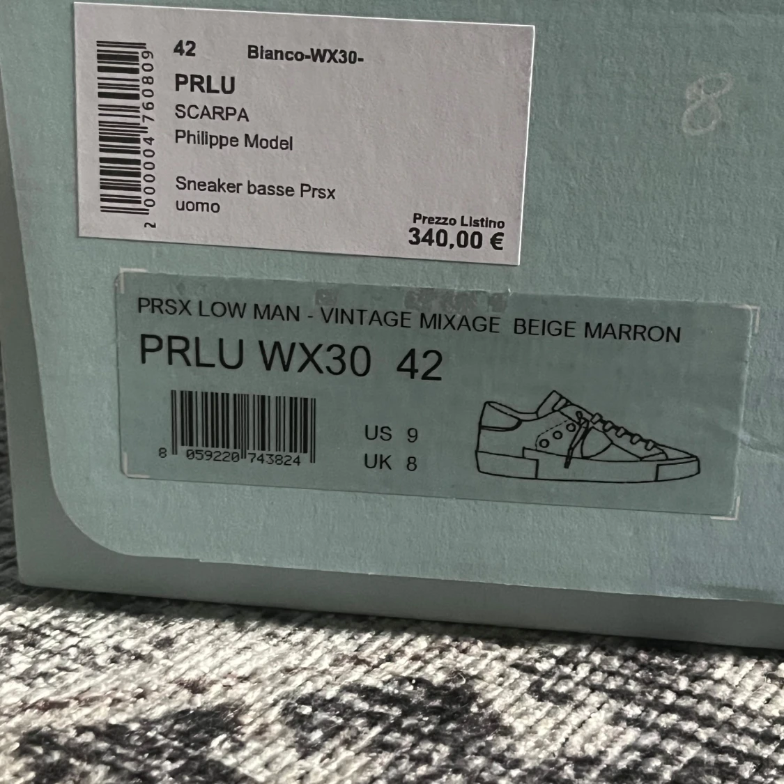 Beige sneakers från Philippe Model - 3