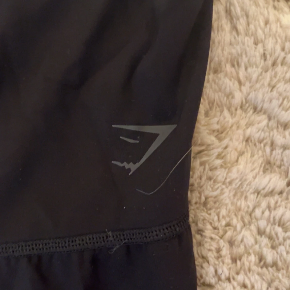 Svarta flared träningsbyxor Gymshark M - 3