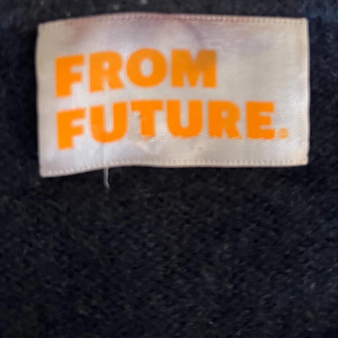 Mörkblå kashmirtröja From Future - 1