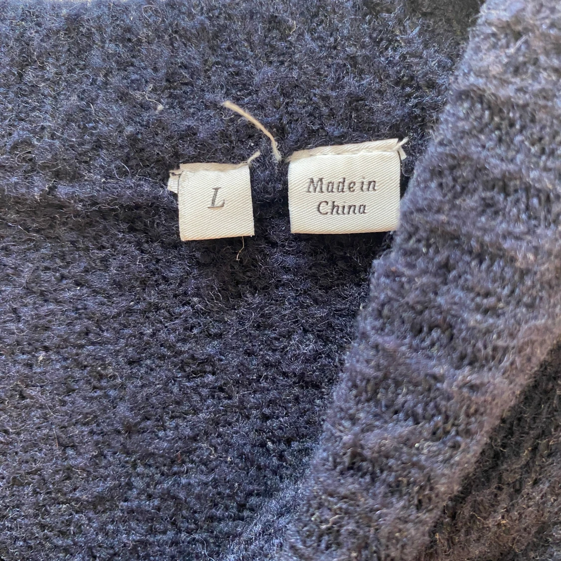 Mörkblå stickad tröja Les Deux  - 2