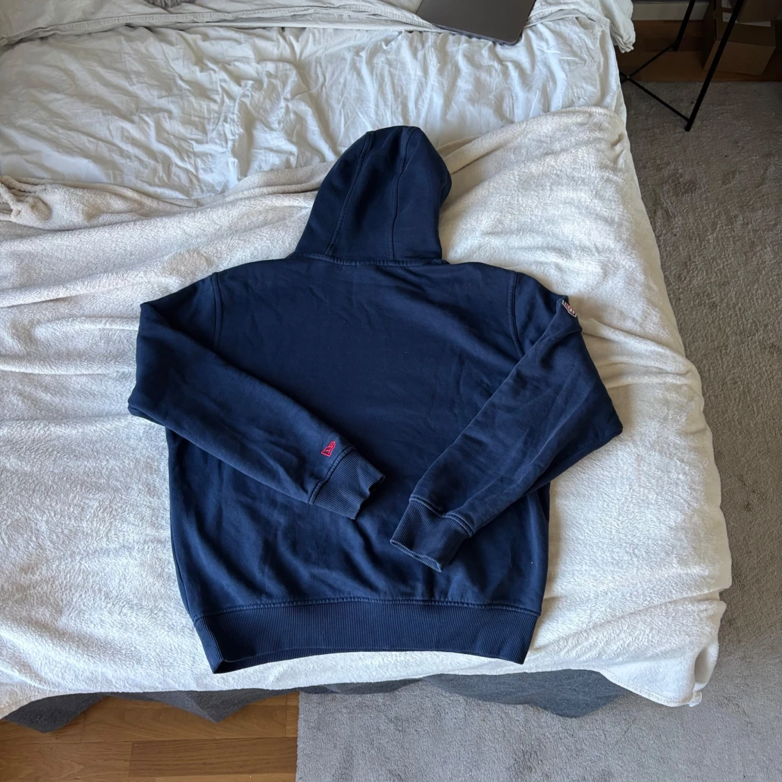 Mörkblå hoodie NFL - 1