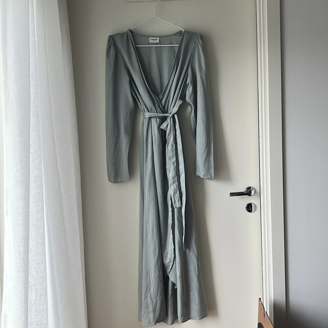 Ljusblå omlottklänning Vero Moda