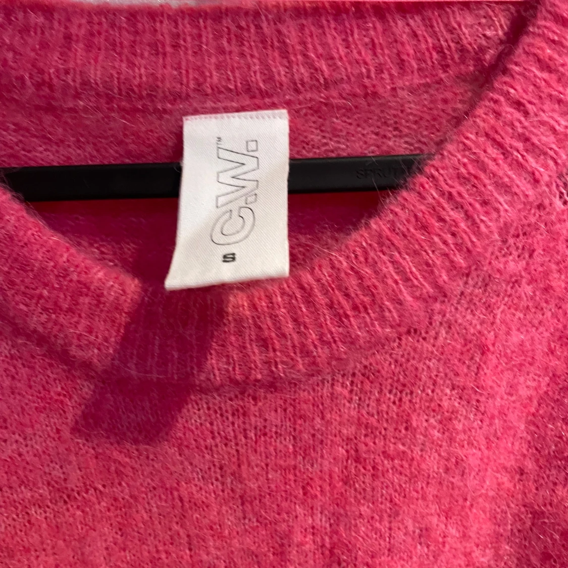 Rosa stickad tröja från C.W.  - 2