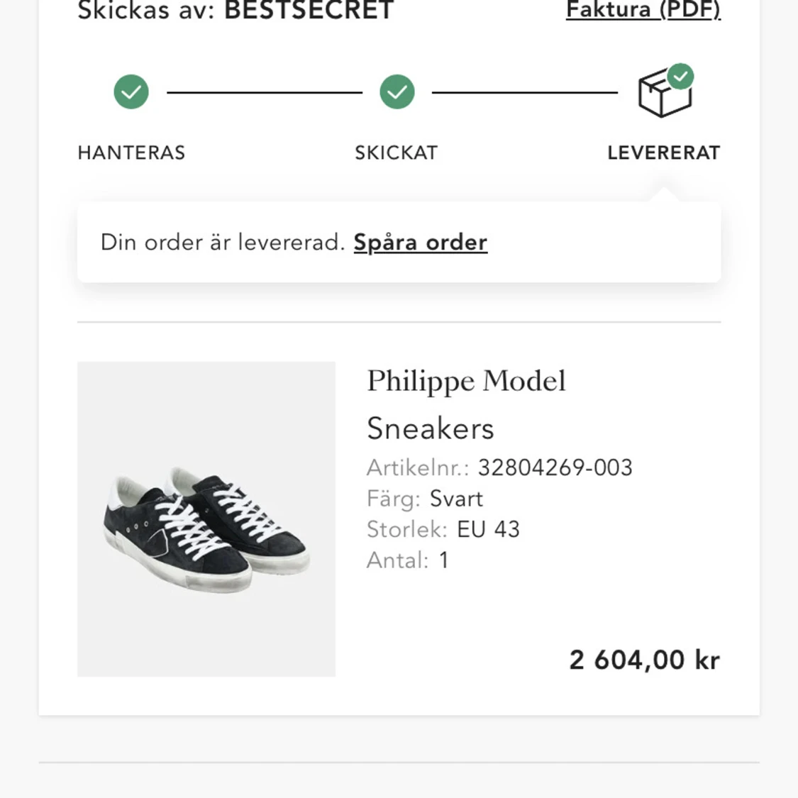 Philippe Model skor - 4