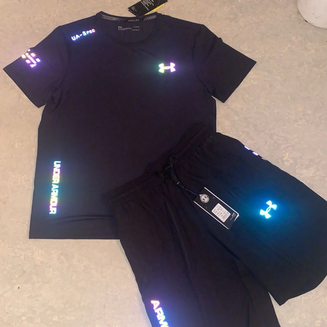 Under armour svart set