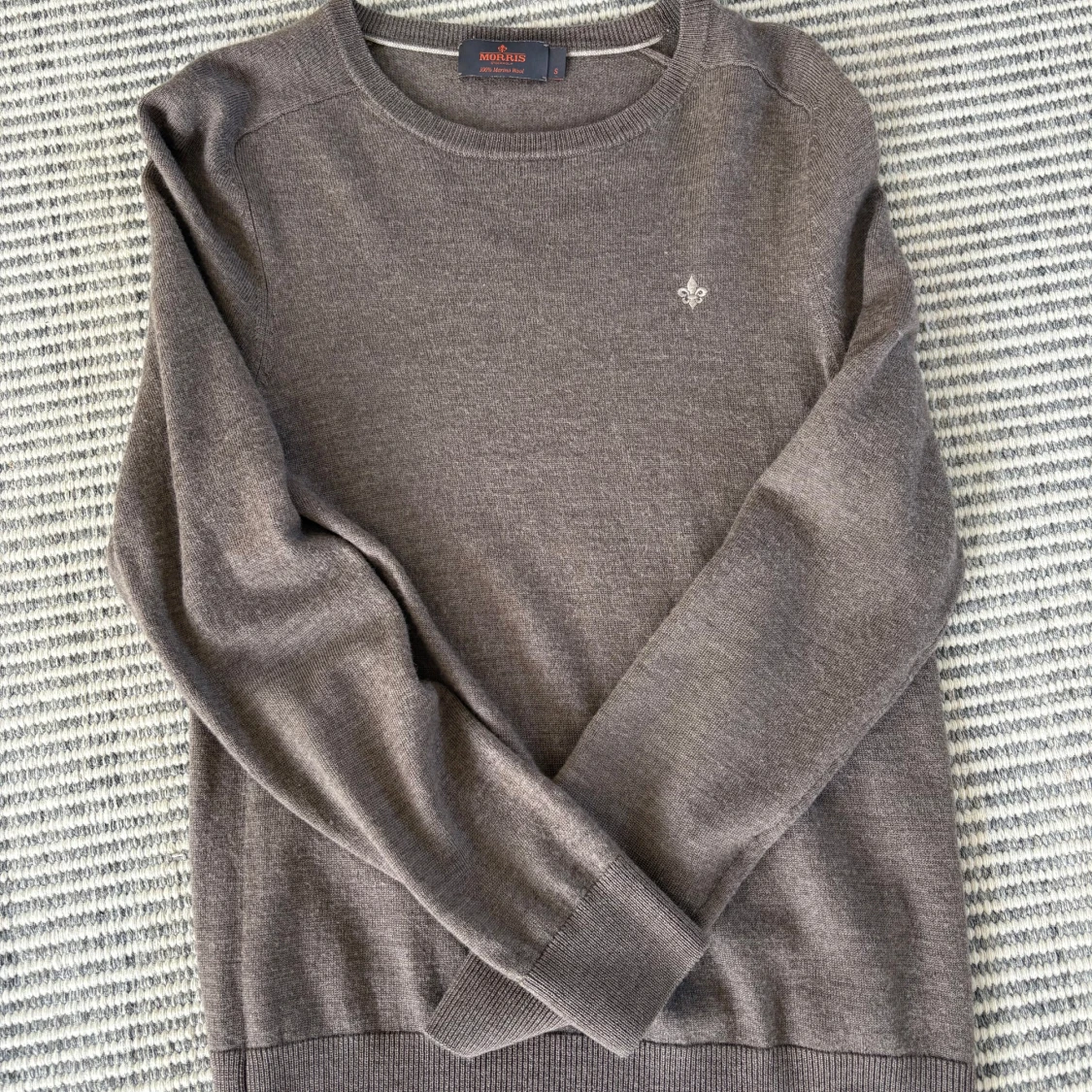 Morris tröja beige brun