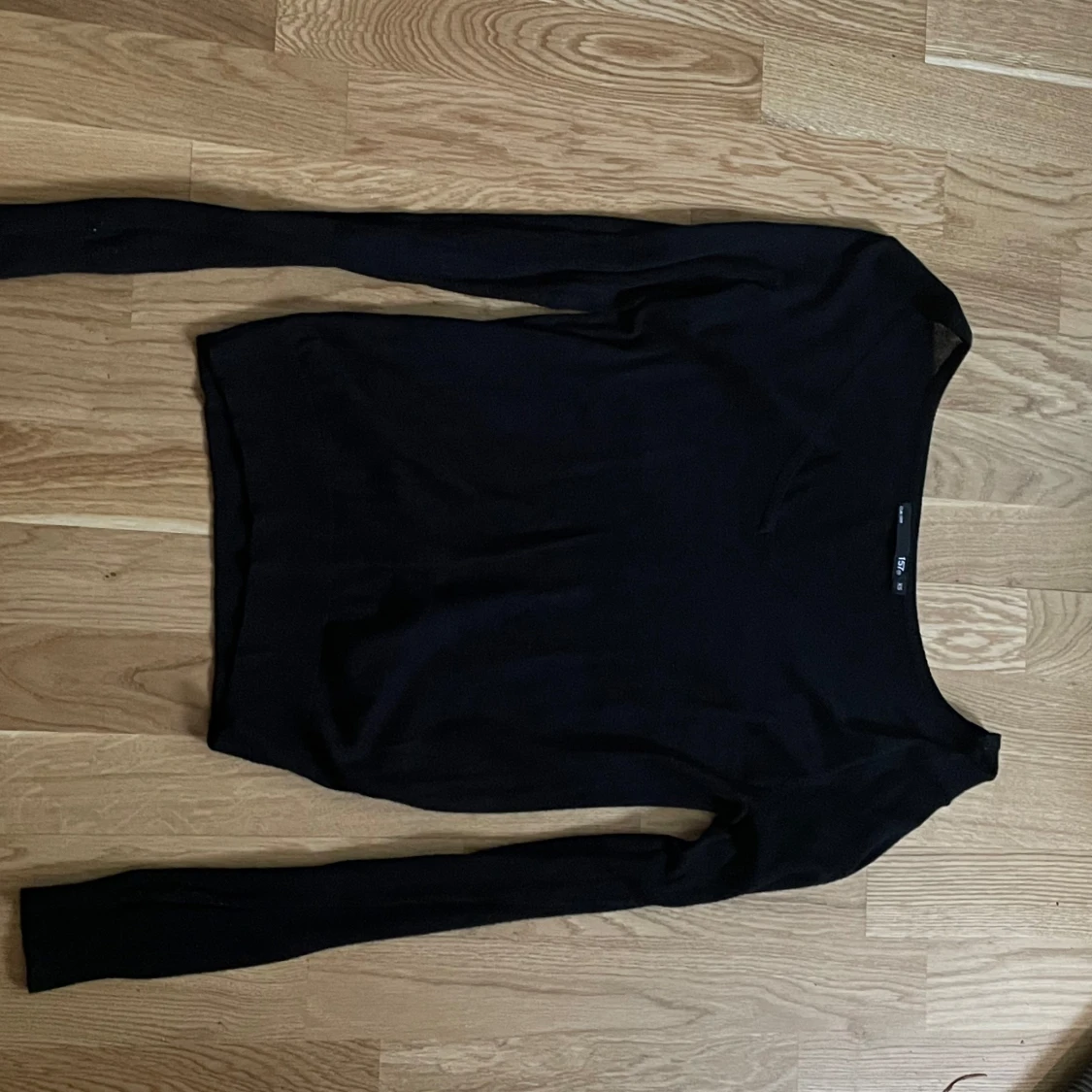 Svart långärmad topp från H&M