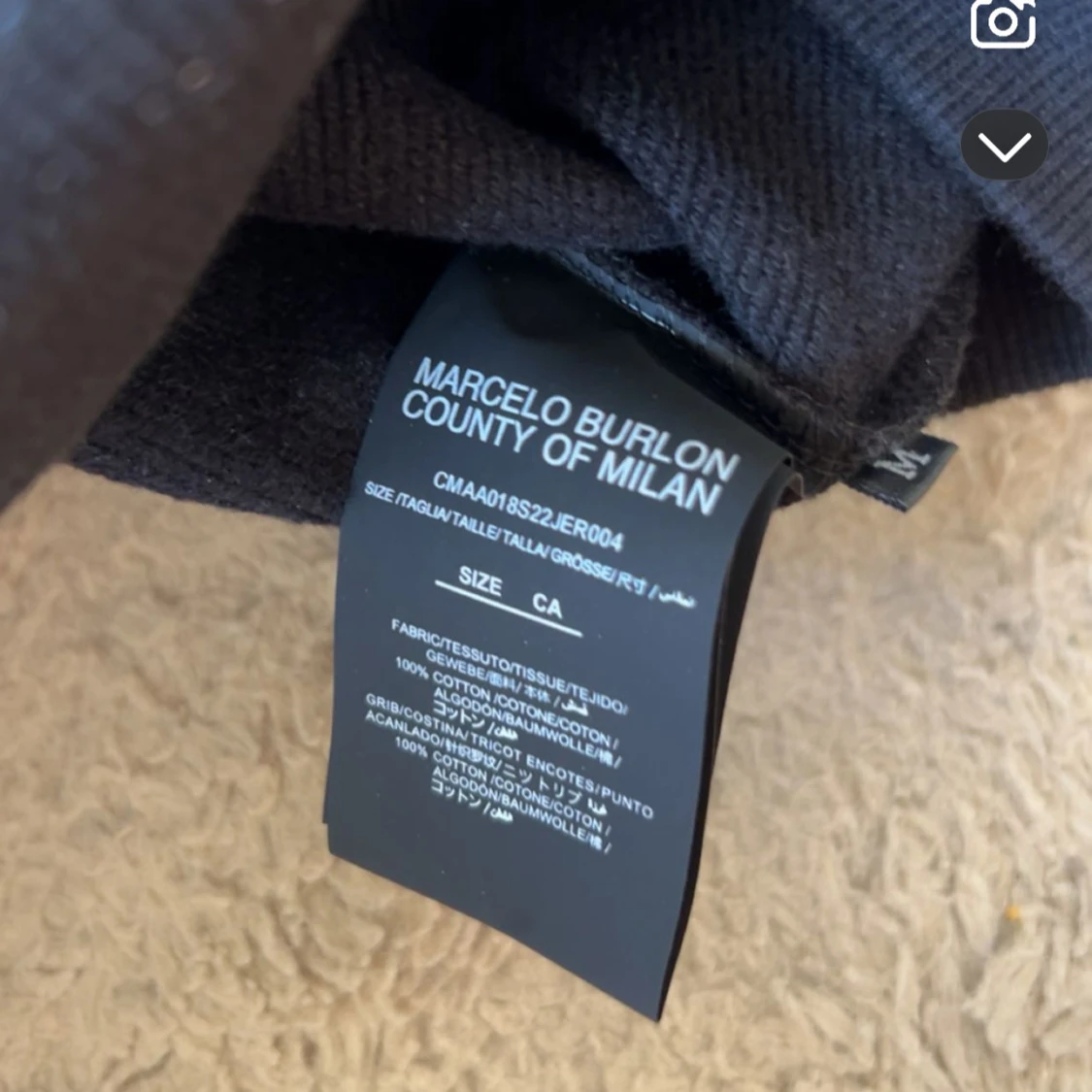  Marcelo Burlon hoddie  - 2